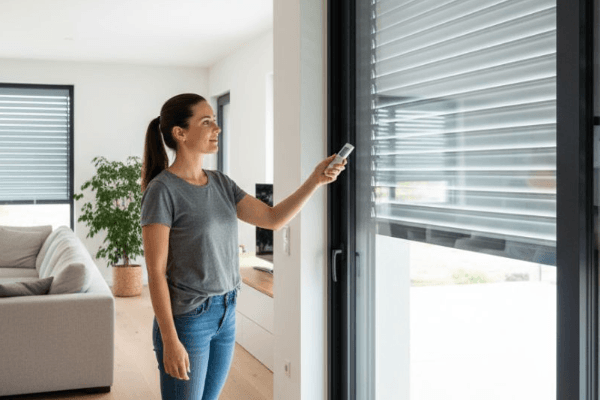 motor de persiana con mando a distancia