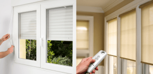 persianas manuales vs motorizadas